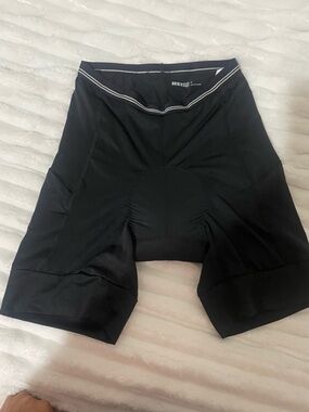 Reiss Performance Black Cycling Shorts